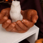 Owl in Loving Hands Soy Candle