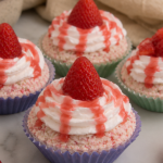 Strawberry Bliss Bath Bomb Cupcake